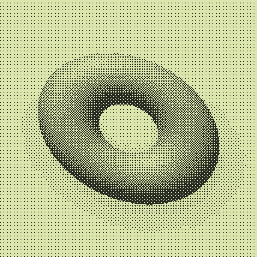 Bayer dithering on the same orbital source at scale 3