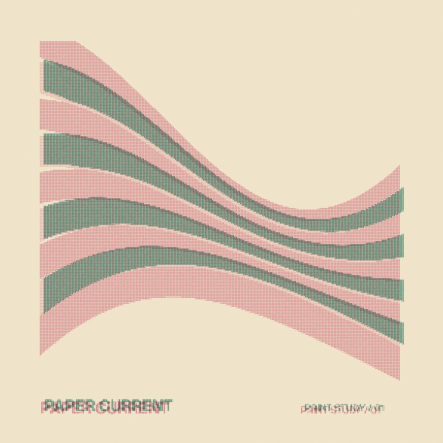 Intersecting color bands on warm paper, with open margins for a print layout.